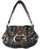 GUESS BAG BROWN SNAKE PRINT GOLD DETAILS VINTAGE Y2K 2000s